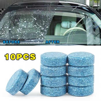 10pcs/Set NEW Multifunctional Effervescent Spray Cleaner Concentrated Super Auto Glass Cleaner