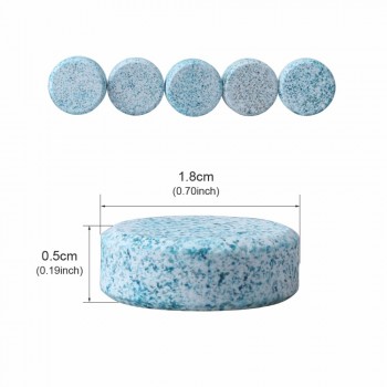 6Pcs Car Solid Seminoma Wiper Auto Windscreen Windshield Window Compact Glass Washer Cleaner Effervescent Tablets Detergent