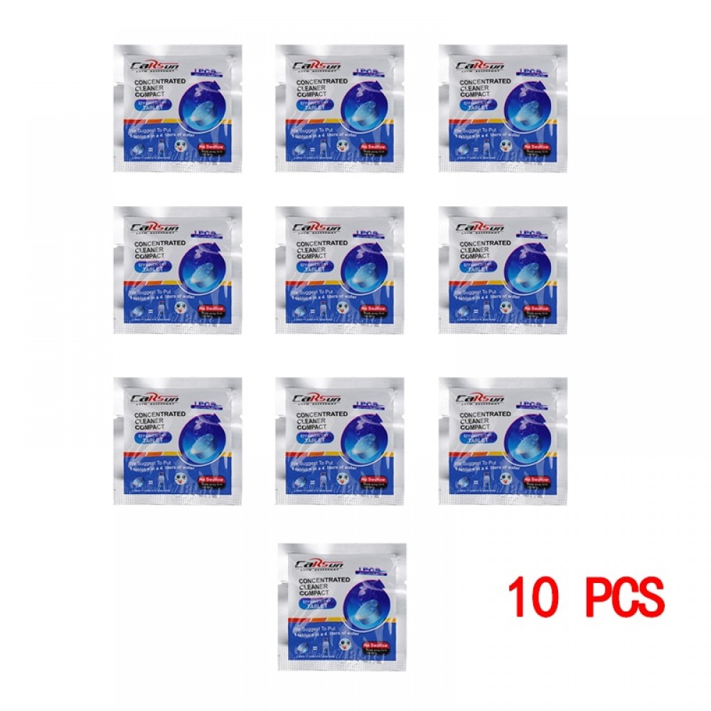 CARSUN 10PCS Car Solid Wiper Fine Wiper Windshield Glass Cleaner Car Wash Auto Window Cleaning Cars Windshield Glass Cleaner