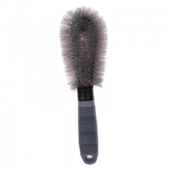 Car Wheel Brush Gray Car Wash Soft Rubber Grip Cheap Brush Car Cleaning Supplies Car Washing Brush Cleaning Brush Tool