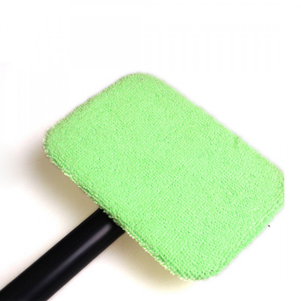 BU-Bauty Window Cleaner Long Handle Car Wash Brush Car Window Windshield Wiper Cloth Clean Tools Washable Shine Handy