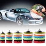 7Pcs 3/4/5/6/7 Car Polisher Polishing Waxing Buffing Woolenamp;Sponge Pads Kit