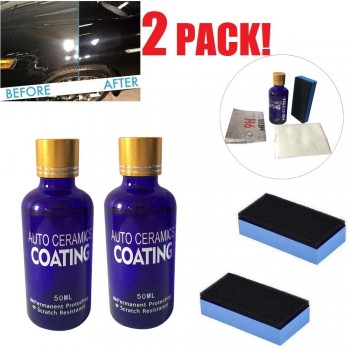 CARPRIE 50ML 2x Car Ceramic MR.FIX 9H Polish Nano Glass Coat Anti-Scratch Auto H9 Hardness Car Polish Paint Scratch Repair #8122