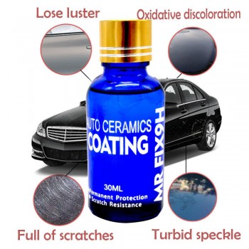 30ml Car Liquid Ceramic Coat Polishing Agent Car Super Hydrophobic Glass Coating Car Wax Care Cleaners Practical Anti-Scratch