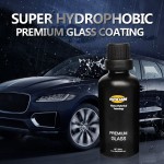 50ML 9H Auto Glass Crystal Coating Rainamp;Water Repell High Gloss Liquid Glass Car Liquid Ceramic Coat Window Coating Nano Coating