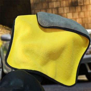 WUPP 1pc Car Care Polishing Wash Towels Plush Microfiber Washing Drying Towel Strong Thick Plush Polyester Fiber Car Cleaning#30