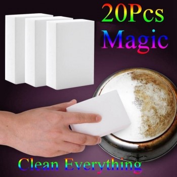 shunwei  Hot High Quality  20 Pcs Magic Sponge Eraser Kitchen Duster wipes Home Clean  Dish Cleaning Nano Dropshipping 18Apr12