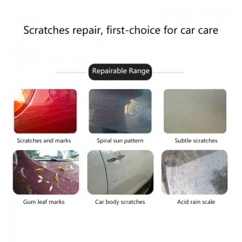 20 50ml Polishing Paste Wax Car Scratch Repair Agent Hydrophobic Paint Care Painting Waterproof Scratches Remover Glass Cleaning