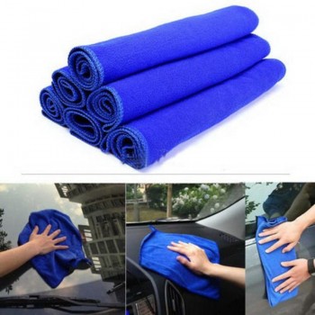 2017 New Hot 1PC 30*30cm Soft Microfiber Cleaning Towel Car Auto Wash Dry Clean Polish Cloth Free Shippingamp;Wholesale