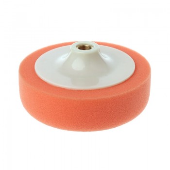 Free delivery 6 Inch 15cm Auto Car Polishing Buffing Polishing Pad Sponge Wheel Waxing Orange