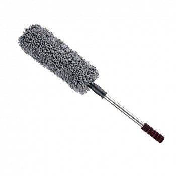 New Car Auto Microfiber Retractable Wax Mop Cleaning Brush Round Duster Dusting Tool CSL2018