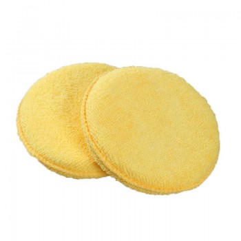 Micro Fiber Waxes Sponge Rubbing Colour Sponge Polishing Small Round Shaped Micro Fiber Sponge Car Cleaning WashingTool