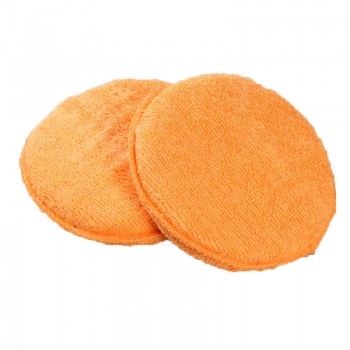 Micro Fiber Waxes Sponge Rubbing Colour Sponge Polishing Small Round Shaped Micro Fiber Sponge Car Cleaning WashingTool