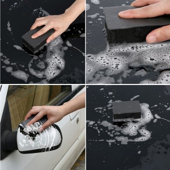 Car Auto Magic Clay Bar Pad Sponges Block Detailing Wash Cleaner Cleaning Black Eraser Practical Cleaning Tools