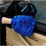 LumiParty Chenille Microfiber Car Kitchen Household Wash Washing Cleaning Glove Mit Universal Convenient car cleaning towel r30