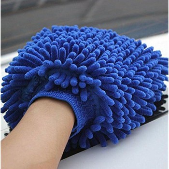 LumiParty Chenille Microfiber Car Kitchen Household Wash Washing Cleaning Glove Mit Universal Convenient car cleaning towel r30