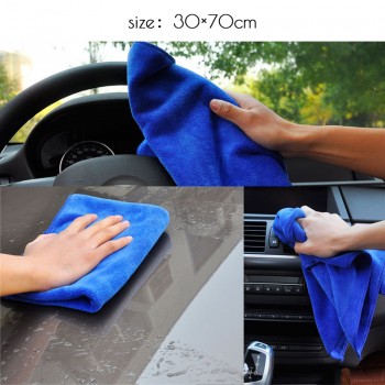 30x70cm Soft Car Microfiber Towel Washable Cloth Glass Wheel Polishing Mitt Dust Cleaner Wash Towels