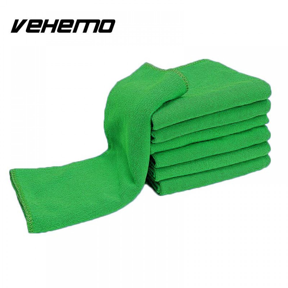 5pcs Soft Superfine Fiber Cleaning Towel Car Wiping Detailing Polishing Cloth