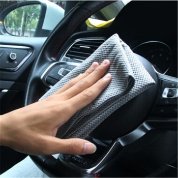 43cm X 32cm Super Thick Plush Microfiber Car Cleaning Cloths Car Care Microfibre Wax Polishing Detailing Towels