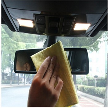 43cm X 32cm Super Thick Plush Microfiber Car Cleaning Cloths Car Care Microfibre Wax Polishing Detailing Towels