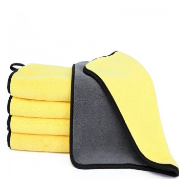 1pc 30x30mm Polyester Fiber Care Polishing Wash Towels Car Cleaning Cloth Plush Microfiber Washing Drying Towel