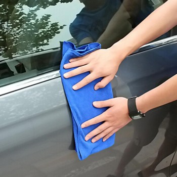 Car Care Polishing Wash Towels Plush Microfiber Washing Drying Towel Strong Thick Plush Polyester Fiber Car Cleaning Cloth