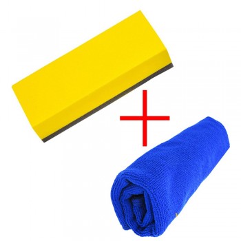 Car Polish Sponge Towel Waxing Brush Liquid Coat Super Glass Coating Limited edition of 10 pieces Promotional combination