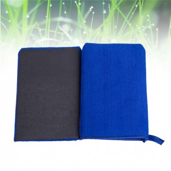 Car Fine Grade Magic Car Washing Clay Mitt Car Wash Clay Gloves Clay Bar Clay Towel for Car Detailing and Polishing(Blue)