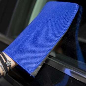 Car Fine Grade Magic Car Washing Clay Mitt Car Wash Clay Gloves Clay Bar Clay Towel for Car Detailing and Polishing(Blue)