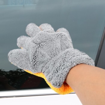 FORAUTO Microfiber Car Washing Gloves Soft Window Wash Tool Car Cleaning Car Washer Auto Care Detailing Car-styling