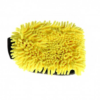 1pc Car Wash Microfiber And Chenille Washer Mitt With Waterproof Liner Inside Ultra Soft Car Washing Mit Cleaning Cleaner