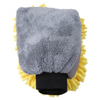 Multi-function 3 In 1 Car Wash Gloves Car Towel Cleaning Brush Microfiber Chenille Auto Care Sponge Brushes