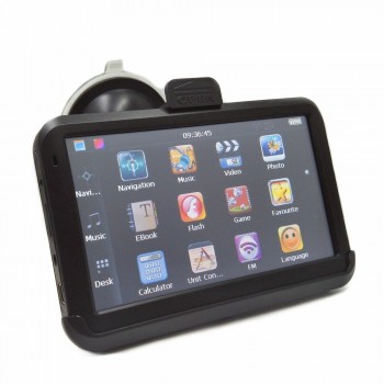 New 5 inch Car GPS Navigation 8G Sat Nav MTK800M+FM Transmitter+Free Maps,Bluetooth AV-IN amp;Rearview camera optional