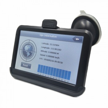 New 5 inch Car GPS Navigation 8G Sat Nav MTK800M+FM Transmitter+Free Maps,Bluetooth AV-IN amp;Rearview camera optional