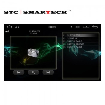 SMARTECH 2 Din Android Car DVD Player GPS Navigation DAB+ Antenna