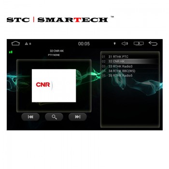 SMARTECH 2 Din Android Car DVD Player GPS Navigation DAB+ Antenna