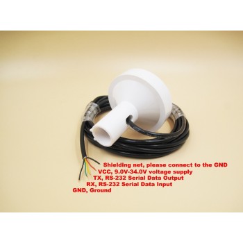 12V RS232 NMEA protocol GPS chipset boat marine GPS receiver with module antenna 4800 baud rate RS-232,Mushroom housing,BS-275S