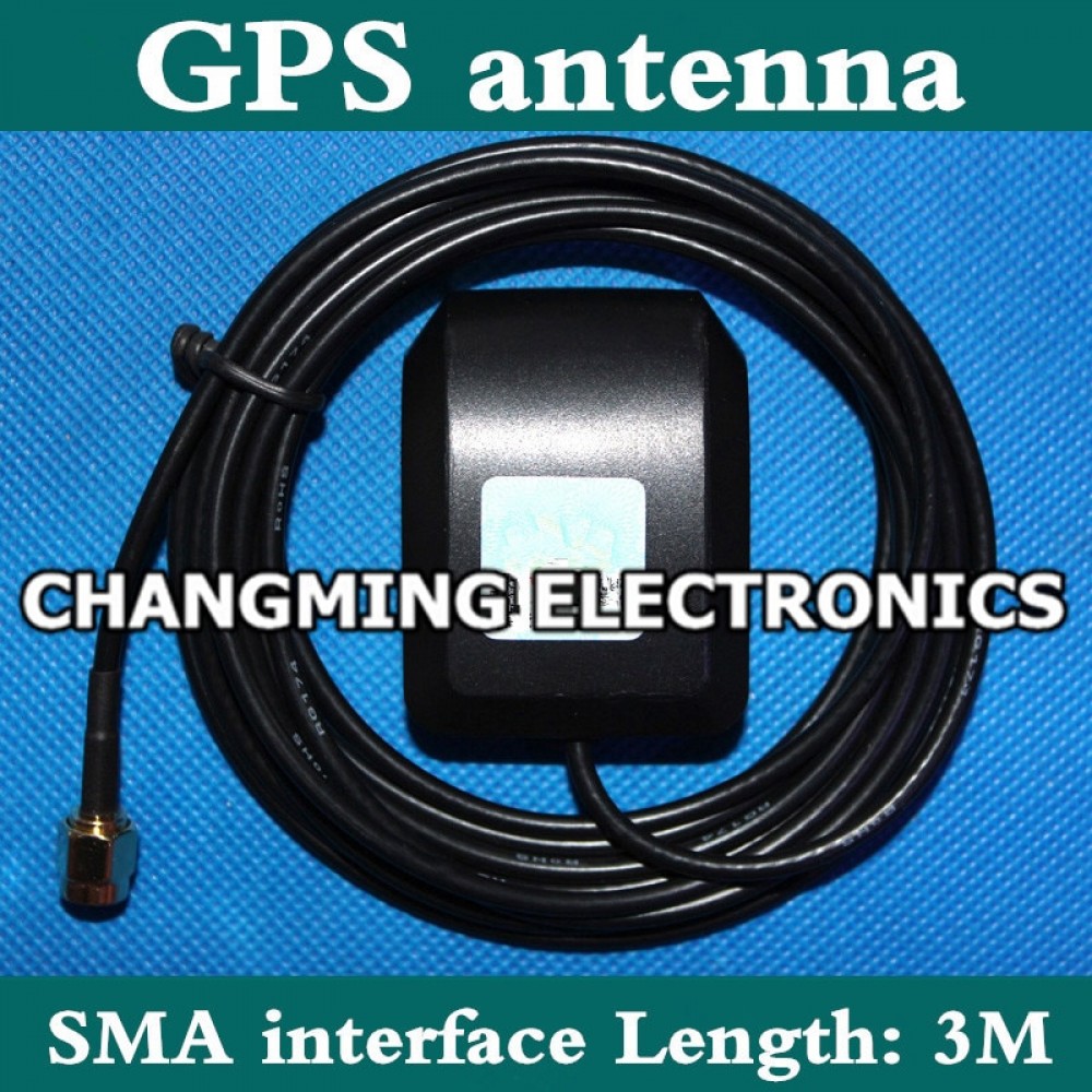 GPS antenna/SMA straight head/car DVD navigation antenna/active amplification of the high signal/DM1575(Free Shipping)1PCS