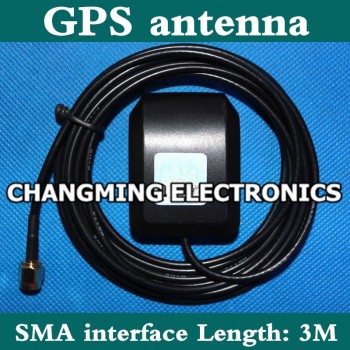 GPS antenna/SMA straight head/car DVD navigation antenna/active amplification of the high signal/DM1575(Free Shipping)1PCS