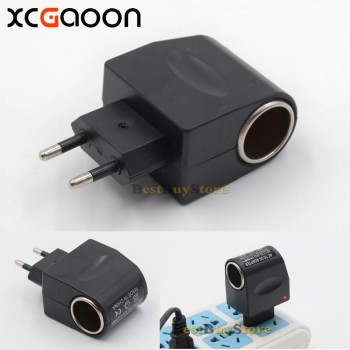 XCGaoon AC to DC Adapter Converter Car Charger input 90V - 240V Output 12V 500mA Europe Plug