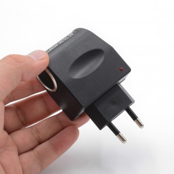 XCGaoon AC to DC Adapter Converter Car Charger input 90V - 240V Output 12V 500mA Europe Plug