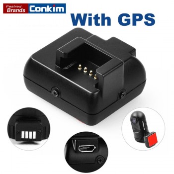 Conkim  Mini 0803 and Mini 0805 Car DVR Holder, Cam Bracket with GPS, 3M GPS Car Recorder Bracket and 0805P 0801S GPS holder