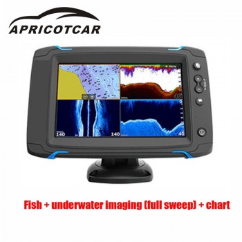 7-inch Touch Screen GPS Navigation Side Sweep Full Sweeps Na Touch Screen Touch Side Scan Sea Map Probe Device Fish Detector