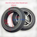 Durable not broken 10 inch solid tyre 10x2.50 soild wheel 10X2.50 solid tire diy for 10x2/2.125 10x2.50wheel Electric scooter