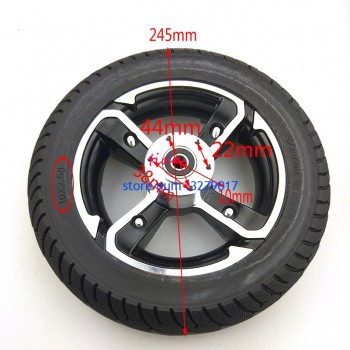 Durable not broken 10 inch solid tyre 10x2.50 soild wheel 10X2.50 solid tire diy for 10x2/2.125 10x2.50wheel Electric scooter