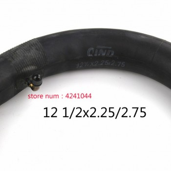 12 1/2x2.25/2.75 Bent Angle Valve Stem Inner Tube 12 Bike Scooter  eBike Bicycle Butyl Inner Tube 12 1/2 2 1/4