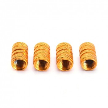 High Quality New 4pcs/pack Theftproof Aluminum Car Wheel Tires Valves Tyre Stem Air Caps Airtight Cover Hot Selling