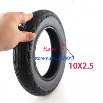 free shipping10 inch Pneumatic 10x2.50 Tire fits Electric Scooter Dualtron and Speedway 3 with inner tube 10x2.5 inflatable Tyre