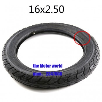 Free shipping 16x2.50 64-305 tire and inner tube Fits Kids Bikes Electric Bikes Small BMX and Scooters