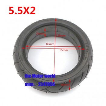 4 /4.6 /5 /5.5inch tire 5.5x2 /6.0x2 tyre 165x45 175x45 8x2.125 wheel  fit for Electric Balanced Car Electric Scooter Baby Car